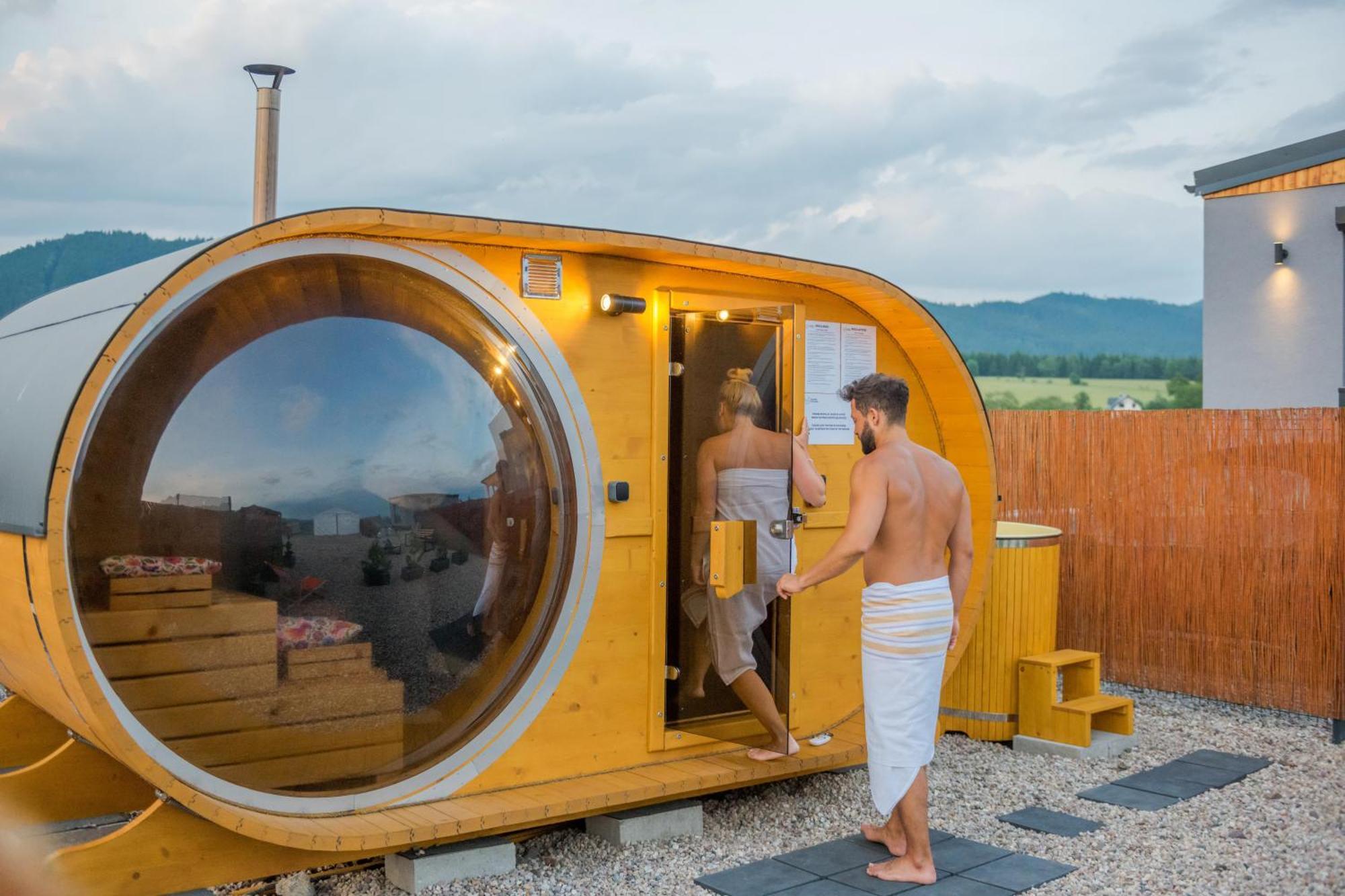 Rajska Polana Domki Premium ,Na Odludziu Z Prywatna Balia Z Jacuzzi I Sauna ,Cisza,Rowery Elektryczne,Gory,Astroprzygoda,- Adrspach, Skalne Miasto, Zamek Ksiaz,Andrzejowka,Karpacz, Sniezka,Janskie Laznie,Pec Mieroszow Eksteriør billede