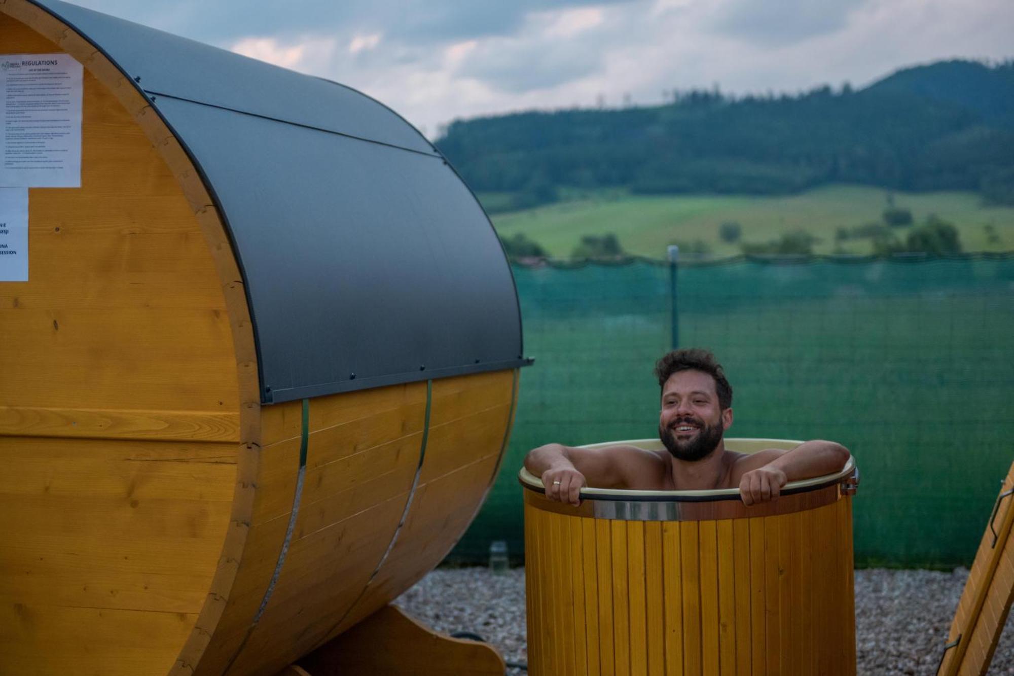 Rajska Polana Domki Premium ,Na Odludziu Z Prywatna Balia Z Jacuzzi I Sauna ,Cisza,Rowery Elektryczne,Gory,Astroprzygoda,- Adrspach, Skalne Miasto, Zamek Ksiaz,Andrzejowka,Karpacz, Sniezka,Janskie Laznie,Pec Mieroszow Eksteriør billede